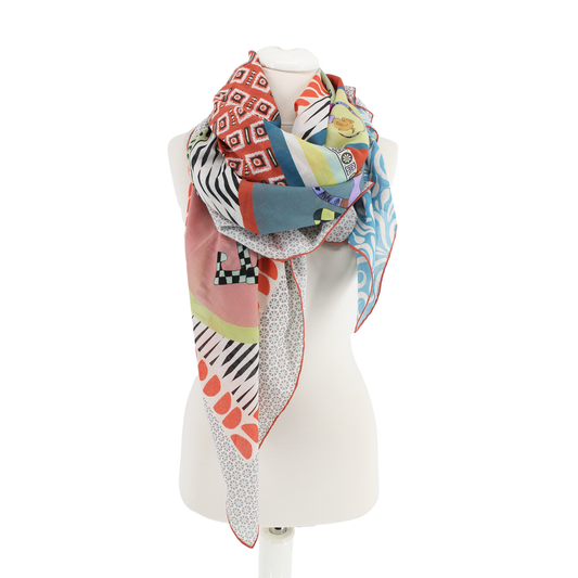 LOOMA - 135x135 cm pamuklu pareo/şal