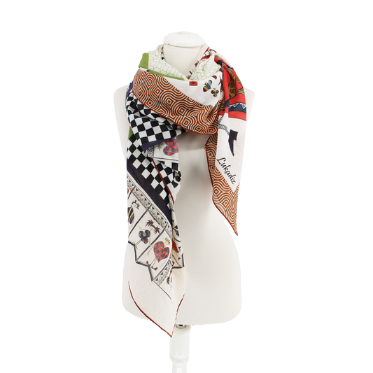 SOFT NEST - 135x135 cm pamuklu pareo/şal