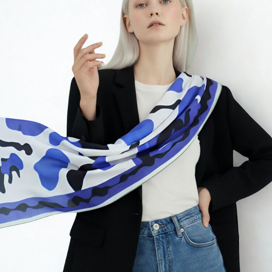 BREEZY COTTON   -   135x135 cm pamuklu pareo/şal