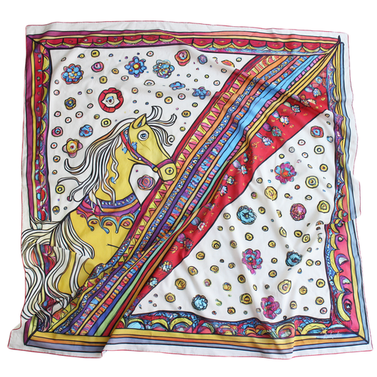 SHORE LUSH   -   135x135 cm cotton pareo/shawl