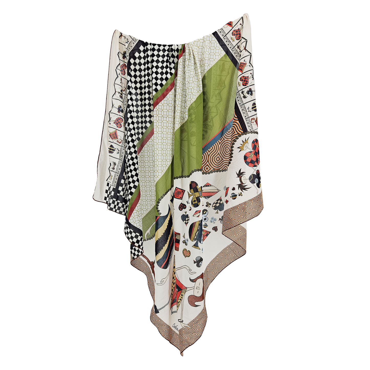 SOFT NEST   -   135x135 cm cotton pareo/shawl