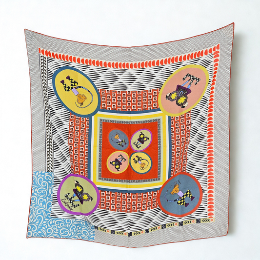 LOOMA   -   65x65 cm ipek eşarp