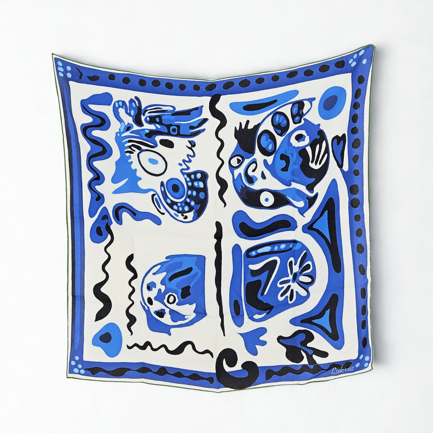 BREEZY COTTON  -   65x65 cm ipek eşarp