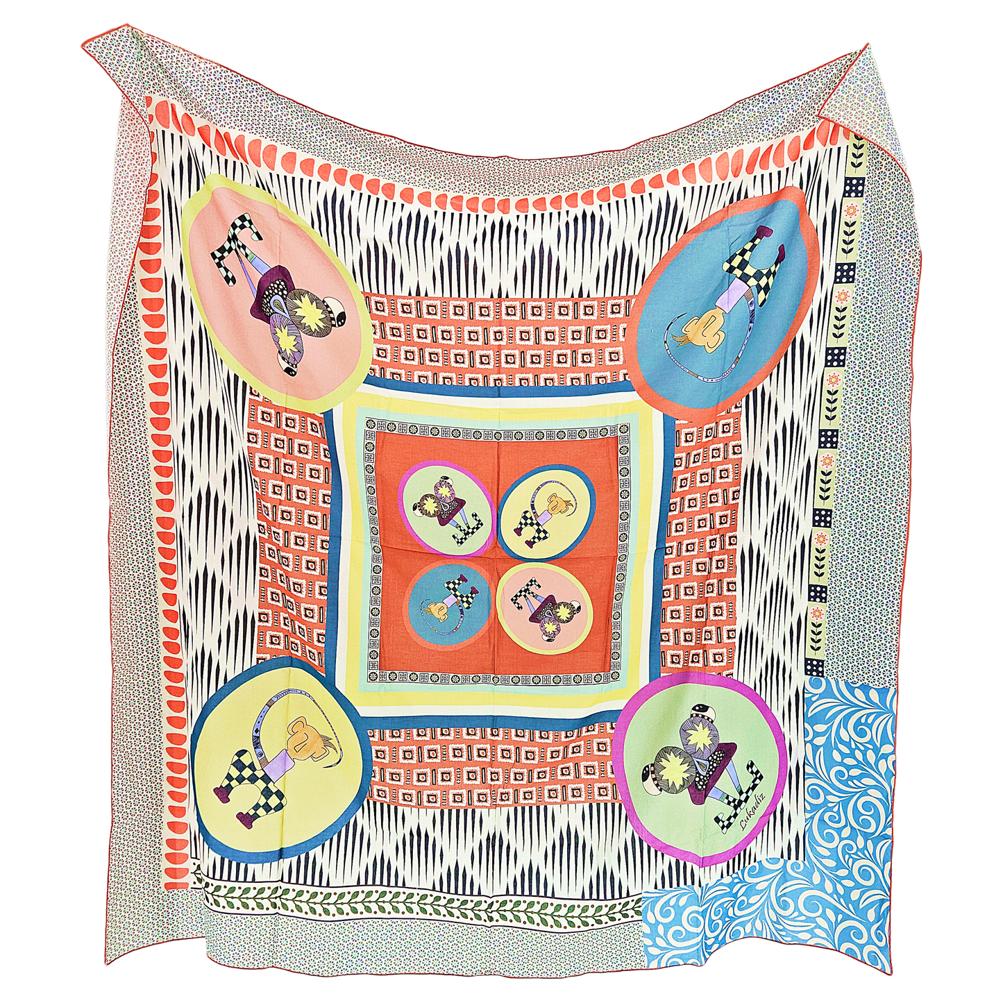 LOOMA   -   135x135 cm cotton pareo/shawl